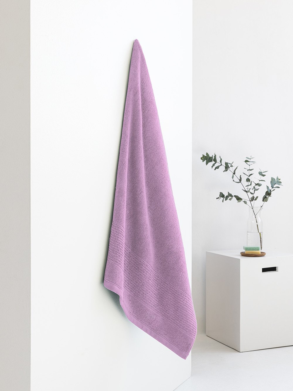 5205857265816_2 Σετ Πετσετες Towels Collection ROKE VIOLET Μωβ Palamaiki - Image 1