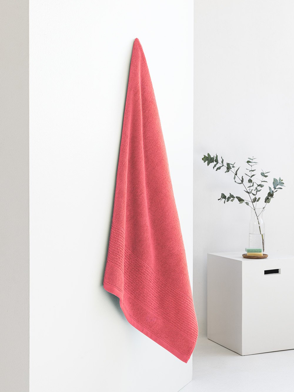 5205857265892_2 Πετσέτα Χεριών Towels Collection 30x50 ROKE FUCHSIA Φούξια Palamaiki - Image 1