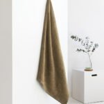 Πετσέτα Προσώπου Towels Collection 50x90 ROKE KHAKI Χακί Palamaiki