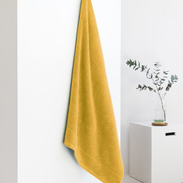 Πετσέτα Προσώπου Towels Collection 50x90 ROKE LEMON Κίτρινο Palamaiki
