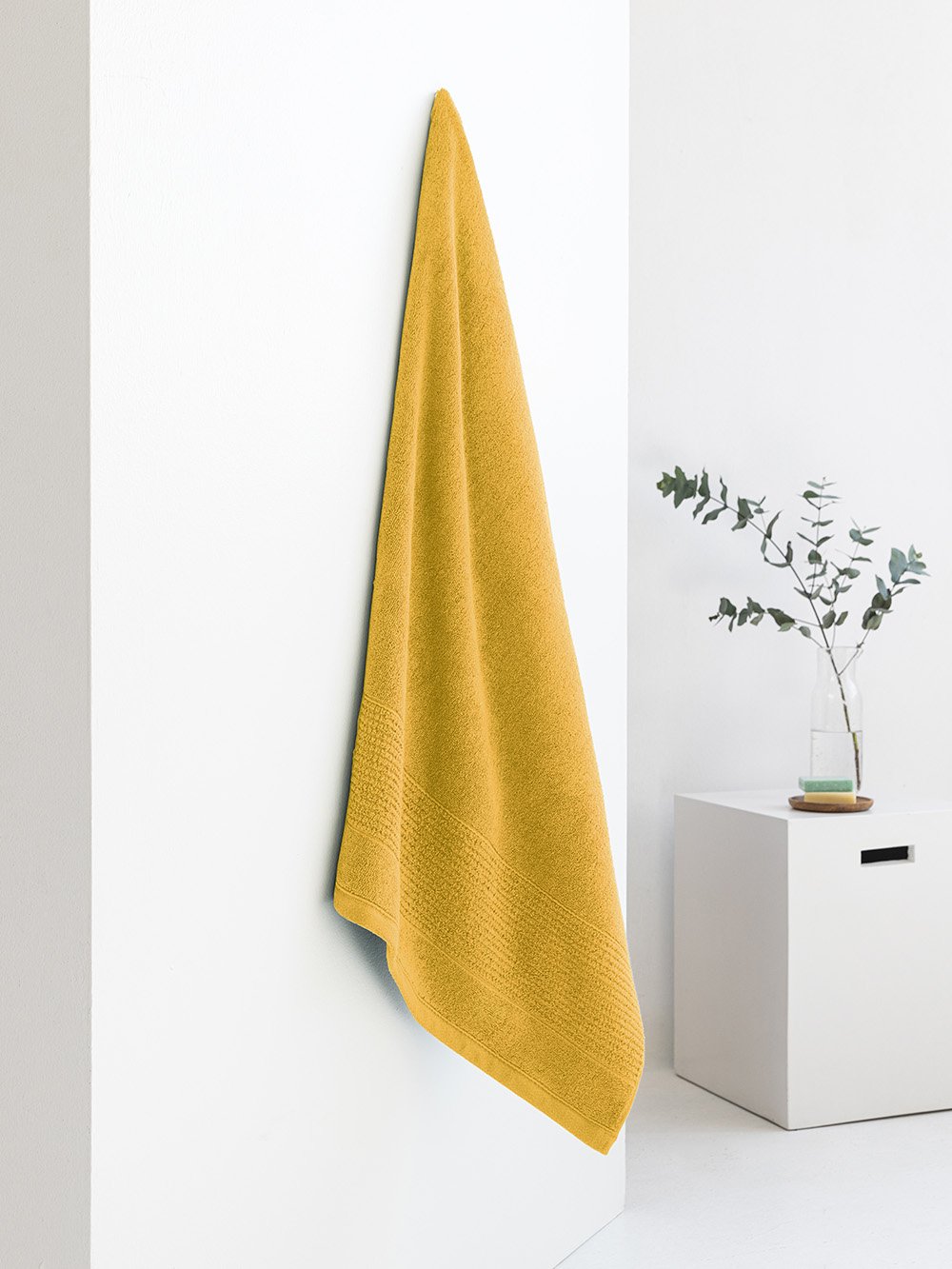 5205857266042_2 Πετσέτα Προσώπου Towels Collection 50x90 ROKE LEMON Κίτρινο Palamaiki - Image 1