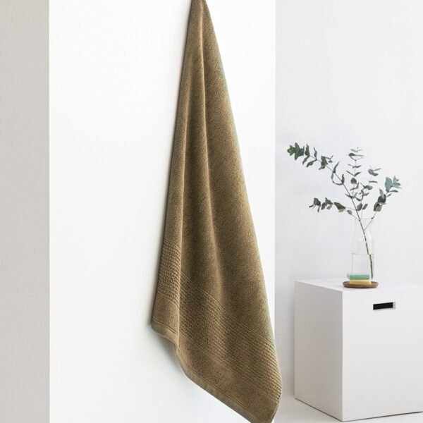 Πετσέτα Λουτρού Towels Collection 100x150 ROKE KHAKI Χακί Palamaiki