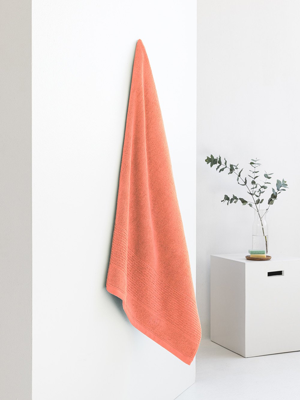 5205857266301_2 Πετσέτα Λουτρού Towels Collection 100x150 ROKE ORANGE Πορτοκαλί Palamaiki - Image 1