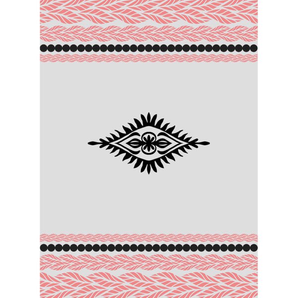 Παρεοπετσέτα Θαλάσσης Beach Collection 86x160 INUVIT Ροζ Palamaiki