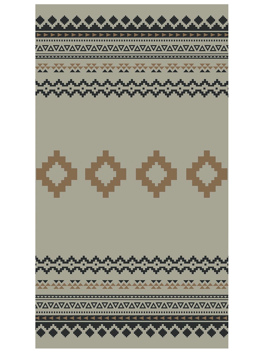 5205857266509_2 Παρεοπετσέτα Θαλάσσης Beach Collection 86x160 INCA Γκρι Palamaiki - Image 1