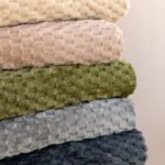 Κουβέρτα Fleece 220x240 ASTER CREME Εκρού Palamaiki