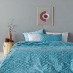 Σετ King Size Σεντόνια Sofy 270x275 SF103 Γαλάζιο Palamaiki