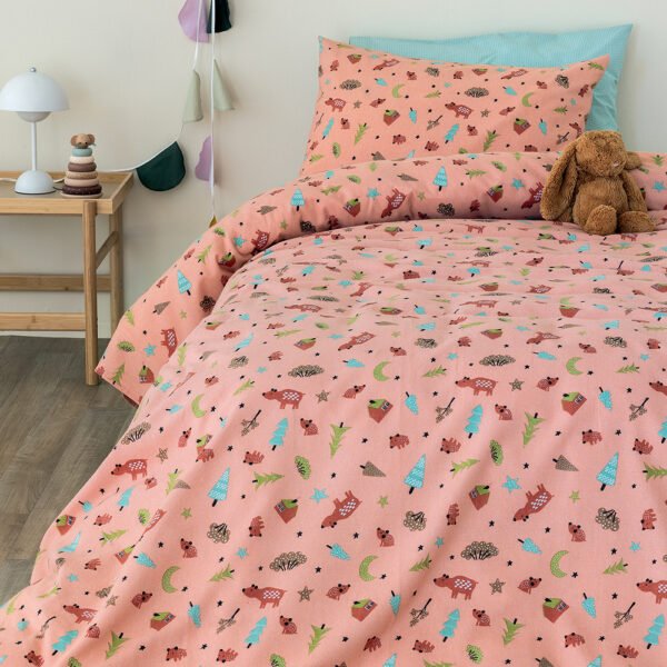 Σετ Μονά Σεντόνια Floufi 110x200+32 FF100 Με Λάστιχο  Palamaiki