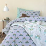 Σετ Μονά Σεντόνια Floufi 110x200+32 FF103 Με Λάστιχο  Palamaiki