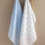 Σετ μουσελίνες - πάνες αγκαλιάς NB0143 BOY Μπλε Palamaiki