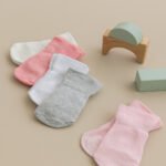 Σετ Καλτσάκια New Baby NB0145 GIRL Ροζ Palamaiki