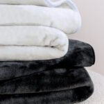 Κουβέρτα Fleece 220x240 FANI OFFWHITE Λευκό Palamaiki