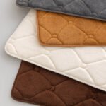 Ταπέτο κρεβατοκάμαρας αντιολισθητικό 66x140 MEMO BROWN Καφέ Palamaiki