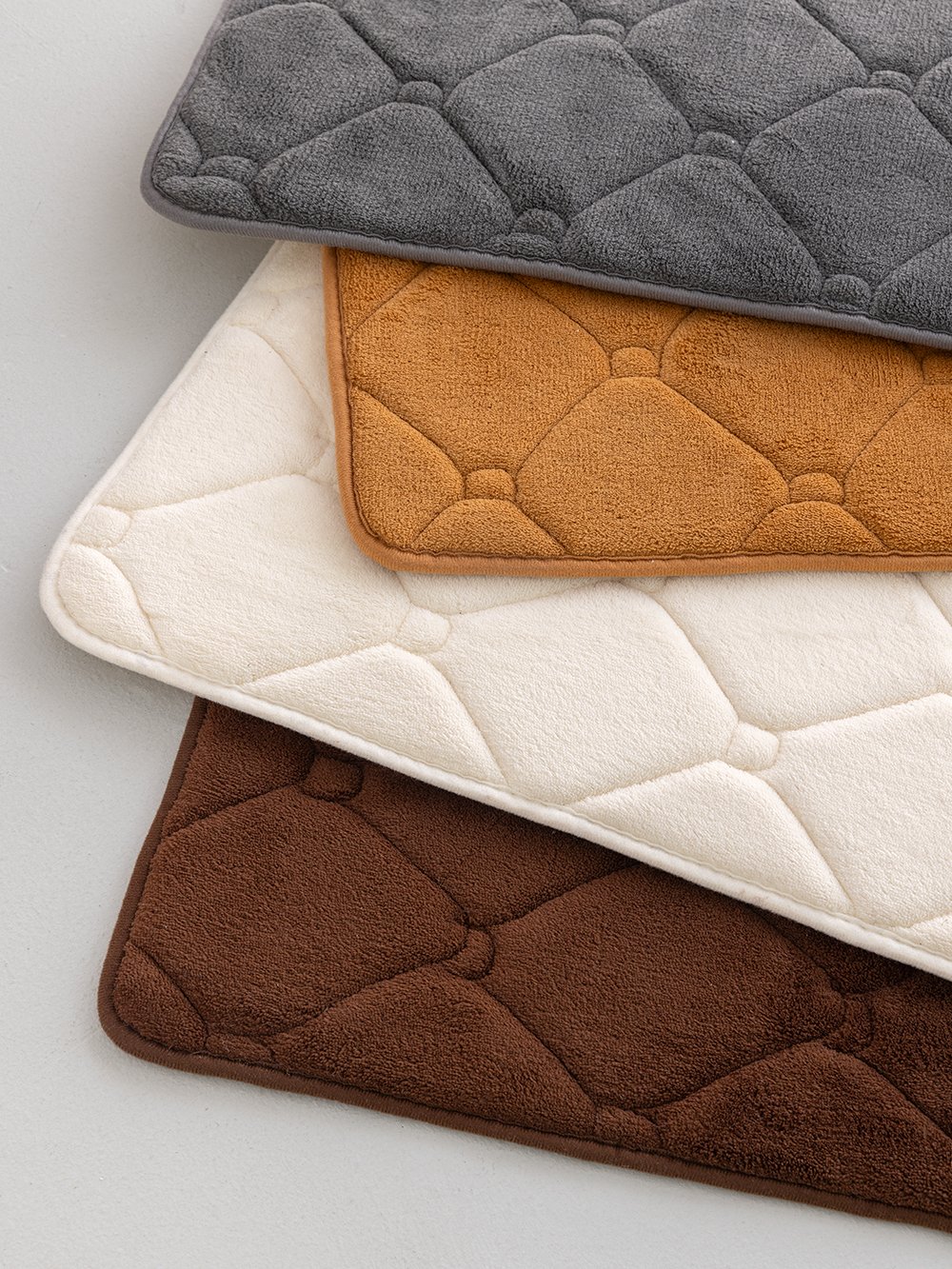 5205857269760_2 Ταπέτο κρεβατοκάμαρας αντιολισθητικό 66x140 MEMO CAMEL Πορτοκαλί Palamaiki - Image 1