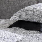 Ζεύγος Μαξιλαροθήκες Ivy 52x75 IS803 Μαύρο Palamaiki