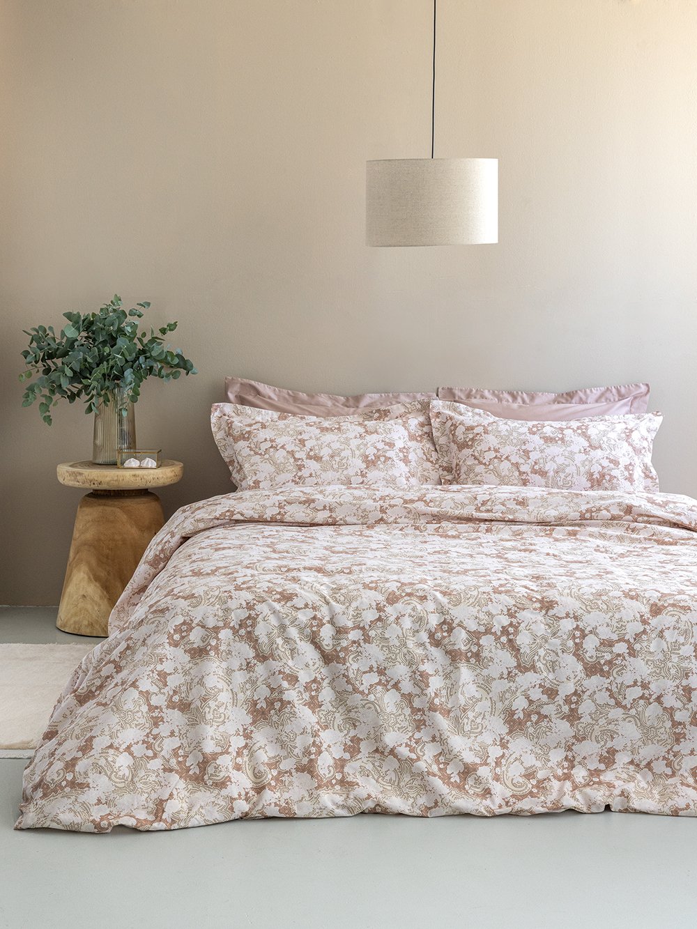 5205857271473_3 Σετ Υπέρδιπλα Σεντόνια Pale 240x270 PAL703 Μπεζ Palamaiki - Image 1