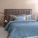 Σετ King Size Σεντόνια 285x270 Posh Sateen DENIM Μπλε Palamaiki