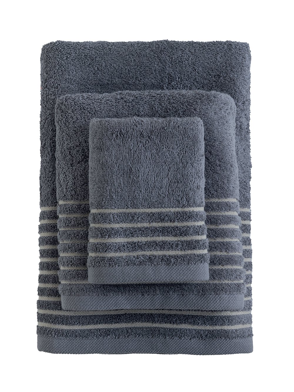 5205857272111_2_3 Σετ Πετσέτες (30X50, 50X90, 70X140) SER GREY Γκρι Palamaiki - Image 1