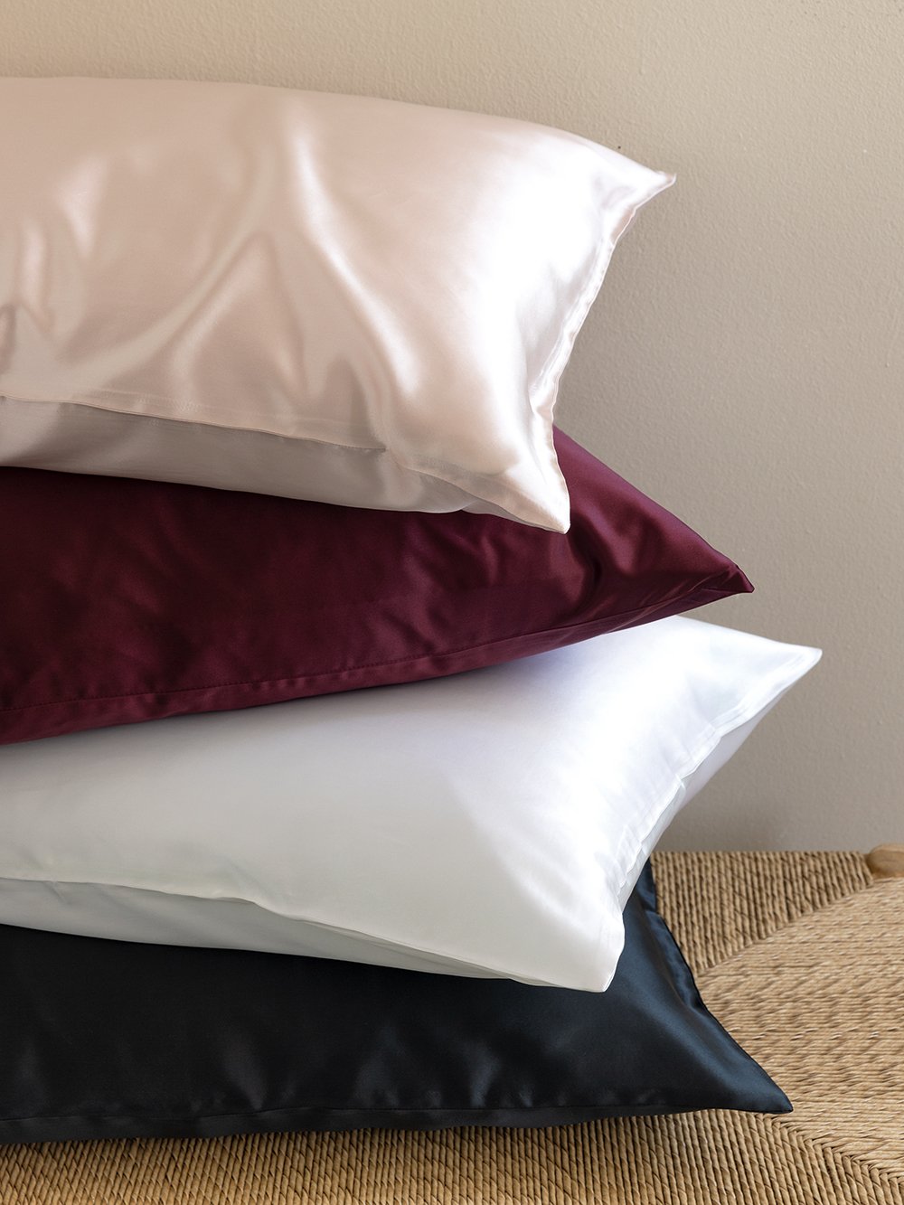 5205857273095_2 Μαξιλαροθήκη 50x70 Silka BLACK Μαύρο Palamaiki - Image 1