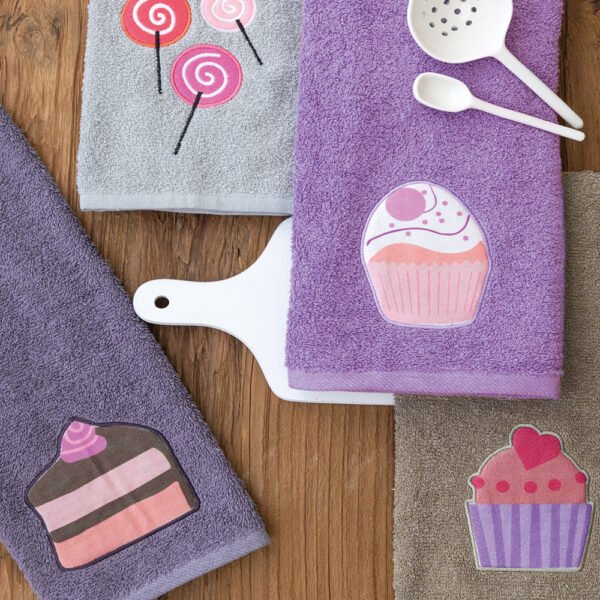 Σετ 4 Πετσέτες Κουζίνας Kitchen Towels 40x70 KT250  Palamaiki