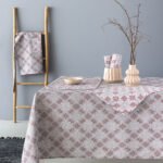 Τραπεζομάντηλο TATI 140x140 TAT15 Εμπριμέ Palamaiki