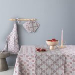 Τραπεζομάντηλο TATI 140x140 TAT16 Εμπριμέ Palamaiki