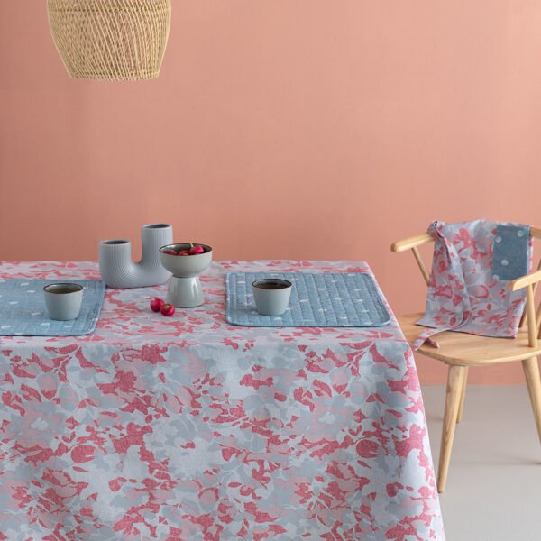 Τραπεζομάντηλο TATI 140x220 TAT14 Ροζ Palamaiki