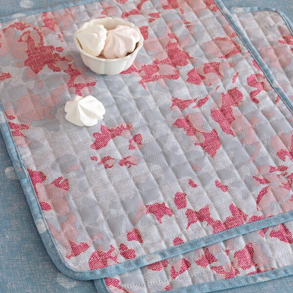 Σετ Σουπλά TATI 45x35 TAT13-TAT14 Γαλάζιο - Ροζ Palamaiki