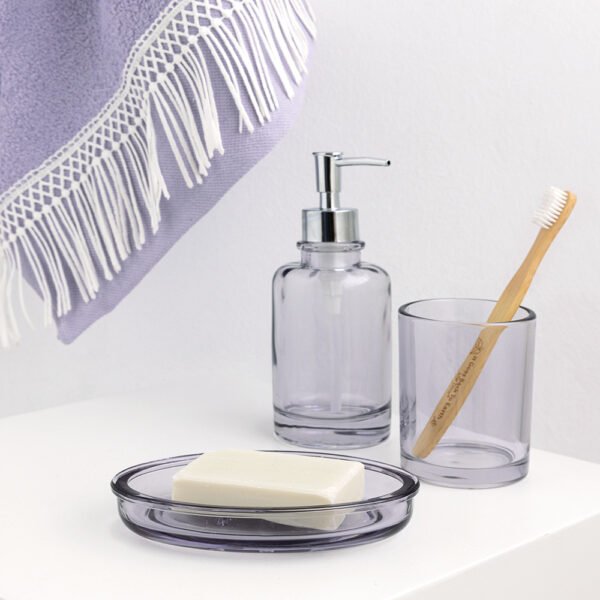 Σετ Μπάνιου Combo 2 ΚΟΥΡΤΙΝΑ SIMPLE Διάφανο Palamaiki