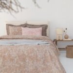 Σετ Μονά Σεντόνια Fashion Life 170x260 FL6230 Χωρίς Λάστιχο Καφέ Palamaiki