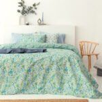 Σετ Μονά Σεντόνια Fashion Life 170x260 FL6232 Χωρίς Λάστιχο Εμπριμέ Palamaiki