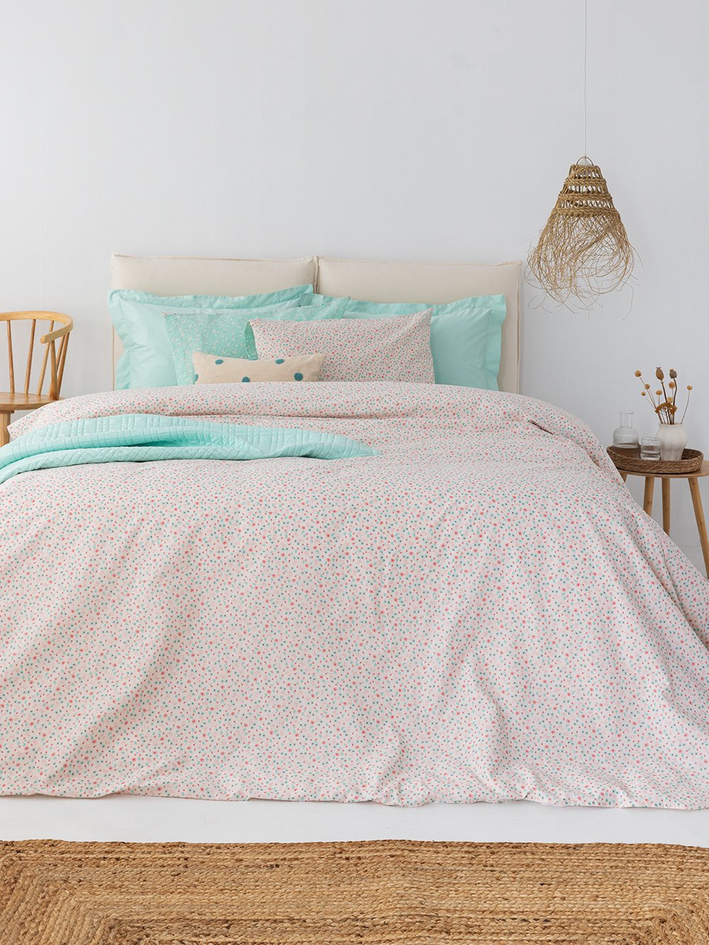 5205857275273_3 Σετ Μονά Σεντόνια Fashion Life 170x260 FL6236 Χωρίς Λάστιχο Εμπριμέ Palamaiki - Image 1