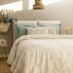 Σετ Μονά Σεντόνια Fashion Life 170x260 FL6239 Χωρίς Λάστιχο Μπεζ Palamaiki