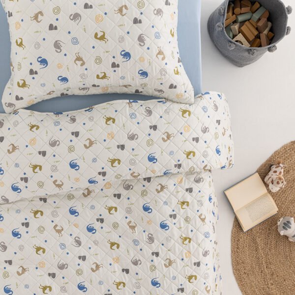 Κουβερλί ημίδιπλο MCR357 160x220 MICROS Μπεζ Palamaiki