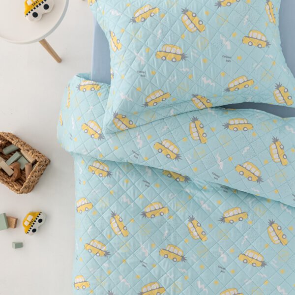 Κουβερλί ημίδιπλο MCR361 160x220 MICROS Γαλάζιο Palamaiki