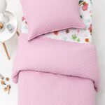 Διακοσμητική μαξιλαροθήκη 48x48 JENN PINK Ροζ Palamaiki