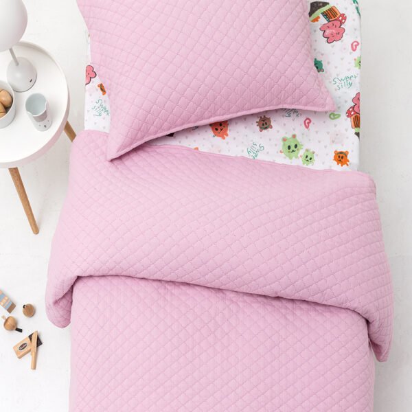 Διακοσμητική μαξιλαροθήκη 48x48 JENN PINK Ροζ Palamaiki