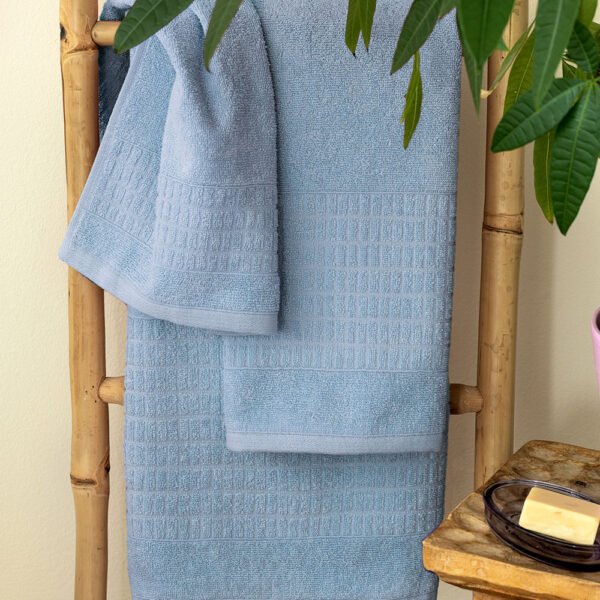 Σετ Πετσετες Towels Collection ROLL BLUE Μπλε Palamaiki