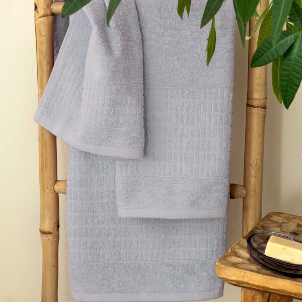 Σετ Πετσετες Towels Collection ROLL SILVER Γκρι Palamaiki