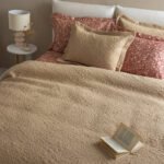 Κουβέρτα Matelasse 170X260 ALINA GOLD Καφέ Palamaiki