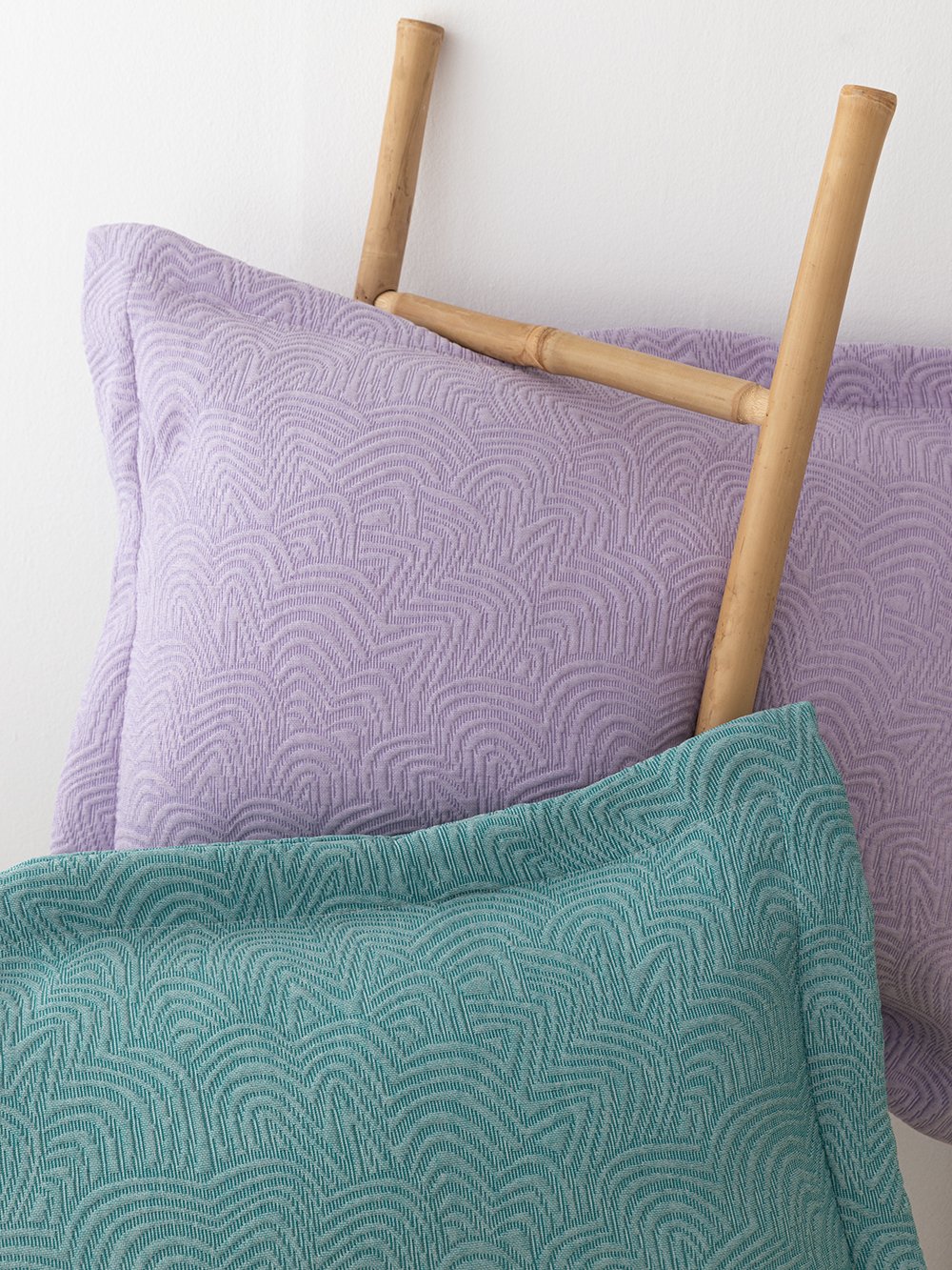 5205857279479_2 Μαξιλαροθήκη Matelasse Oxford 50X70 ADEL PETROL Πράσινο Palamaiki - Image 1