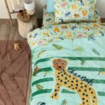 Κουβερτα Μονή 160x220 SW100 Πράσινο Palamaiki