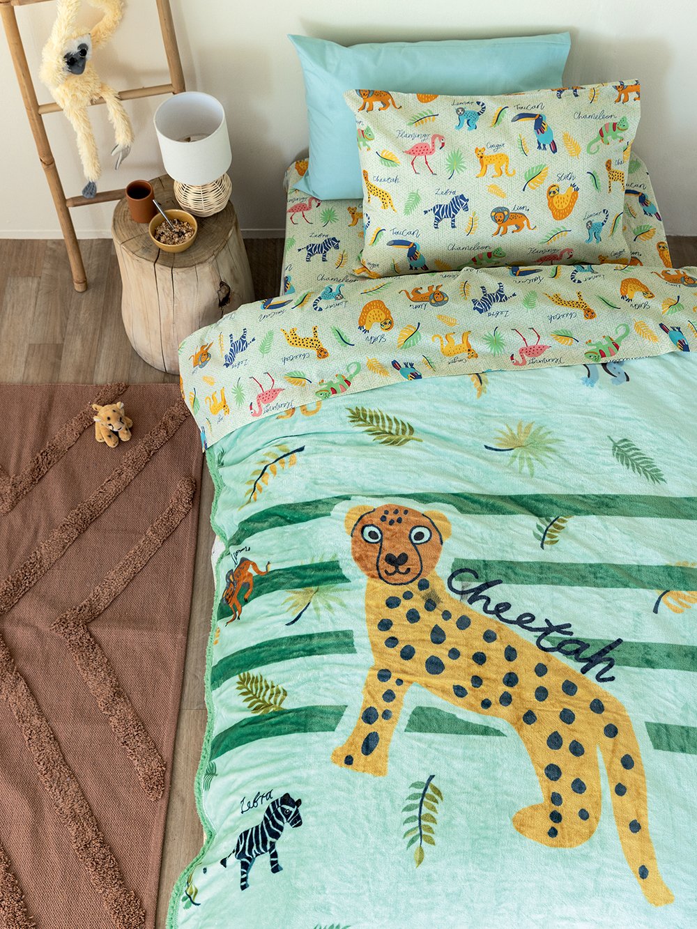 5205857280994_2 Κουβερτα Μονή 160x220 SW100 Πράσινο Palamaiki - Image 1