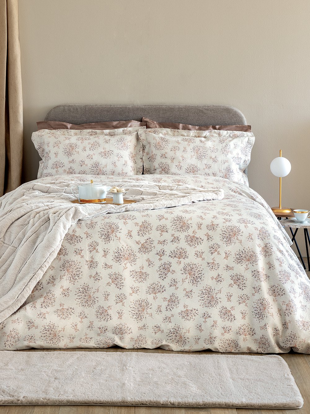 5205857281496_2 Σετ Μονά Σεντόνια Ivy 170x270 IS806 Μπεζ Palamaiki - Image 1