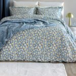 Σετ Μονά Σεντόνια Ivy 170x270 IS807 Εμπριμέ Palamaiki