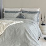 Σετ King Size Σεντόνια Ivy 285x270 IS809 Γκρι Palamaiki