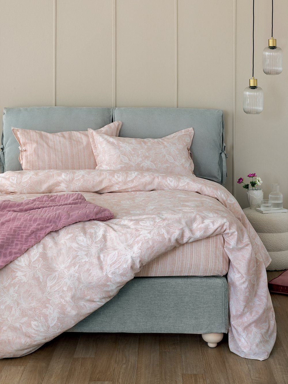 5205857281748_2 Σετ Μονά Σεντόνια Este 170x260 ES100 Μπεζ Palamaiki - Image 1