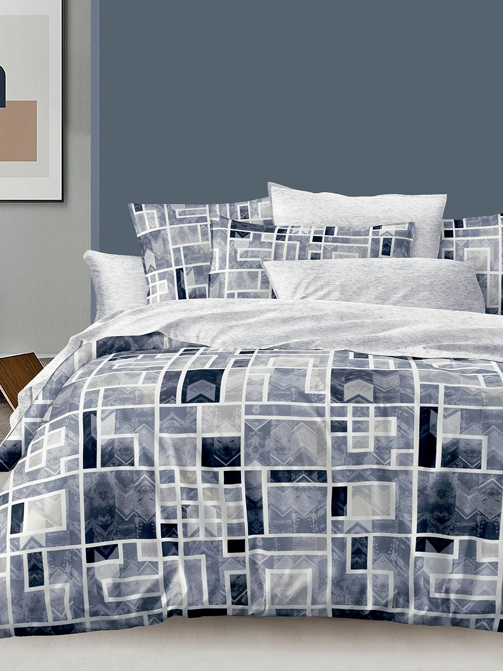 5205857282073_2 Πάπλωμα Υπέρδιπλο 230x250 ZEN101 Εμπριμέ Palamaiki - Image 1