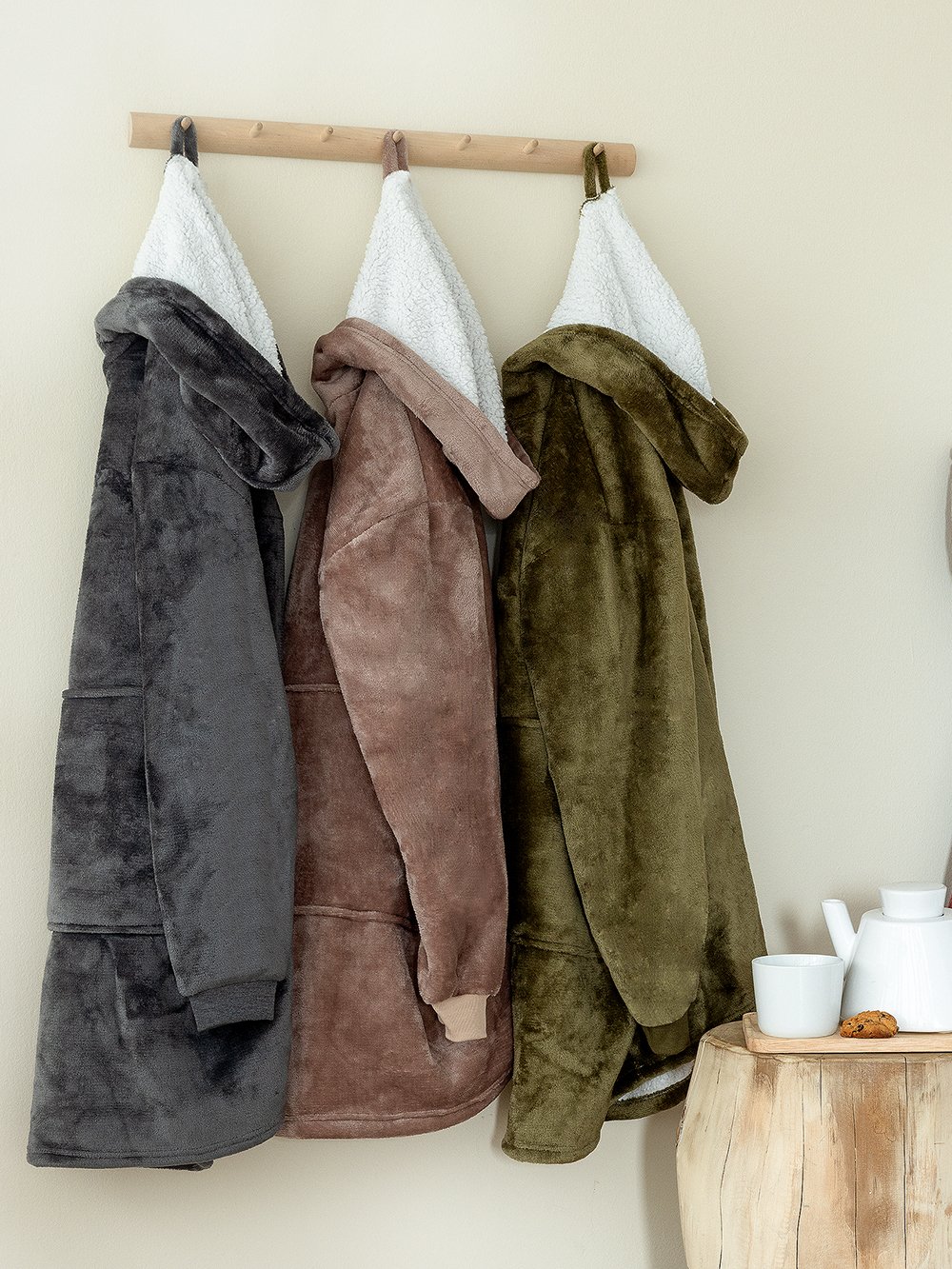 5205857283155_2 Κουβέρτα HUHU/2 90x100 TAN Καφέ Palamaiki - Image 1