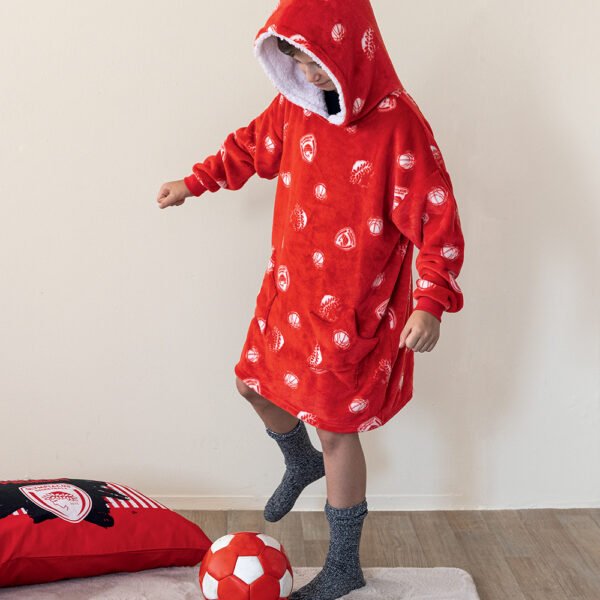 Κουβέρτα COSITOS OLYMPIACOS 3-6 Κόκκινο Palamaiki